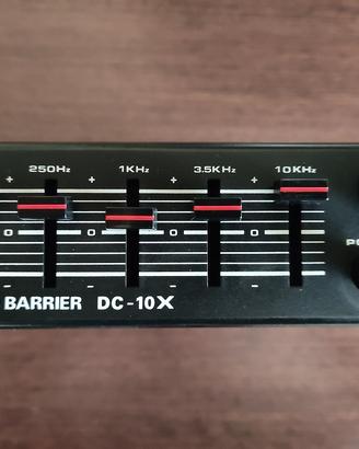 SOUND BARRIER Booster Equalizzatore