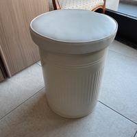 Pouf contenitore stile cestino