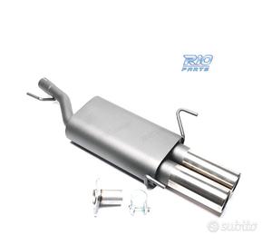 SILENZIATORE DI SCARICO PER OPEL ASTRA 1998-2009 x