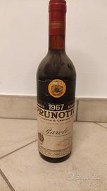 Prunotto barolo 1967
