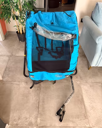 Carrello porta bimbi per bici