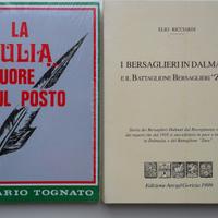 4 libri - BERSAGLIERI ALPINI MARINA ESERCITO