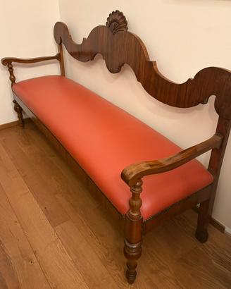 Divanetto - panca in legno