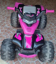 PEG Corral T-Rex 330W Pink Quad Elettrico