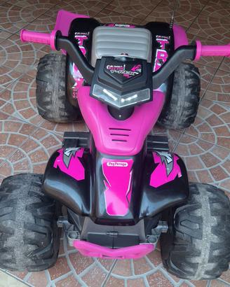 PEG Corral T-Rex 330W Pink Quad Elettrico
