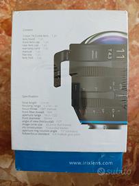 Obiettivo irix t4.3 cine lens per MFT