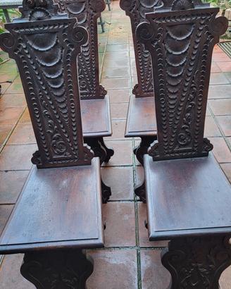 Sedie antiquariato 