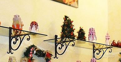 MENSOLE IN FERRO BATTUTO