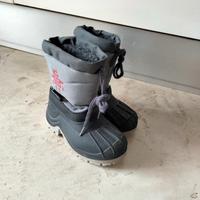 Stivaletti impermeabili con robot e interno pile 