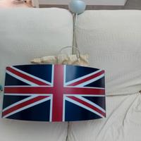 lampadario in plexiglass stile london 