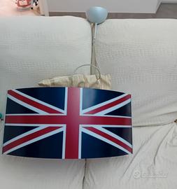 lampadario in plexiglass stile london 