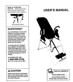 Panca a inversione Weslo