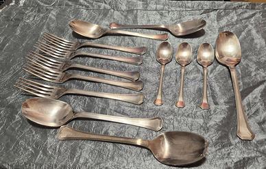 Sambonet 21 posate silver plated