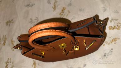 Borsa cuoio di vera pelle