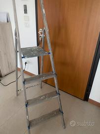 Scala in alluminio 4 gradini