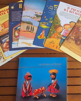 Kit presepi carta da ritagliare + libro d'arte