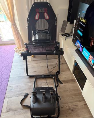 PostaIone sim racing e volante logitech g923