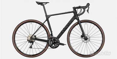 Bici corsa gravel Canyon Endurace CF 7 nera tg. XS