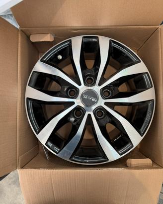 4 Cerchi in lega da 16” Mak Load 5 5x130 NUOVI