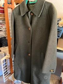 Cappotto donna verde scuro