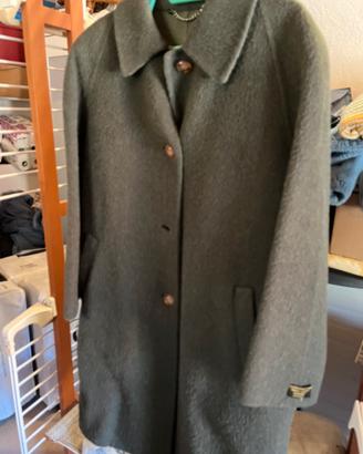 Cappotto donna verde scuro