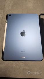 iPad Air 5 (M1) 64GB Blu + Apple Pencil 2 (NUOVA)