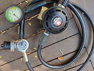 Erogatore Kirby Morgan Superfow con I°stadio Posei