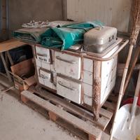 stufa a legna anni 50-60