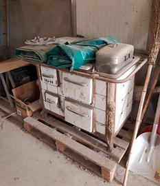 stufa a legna anni 50-60