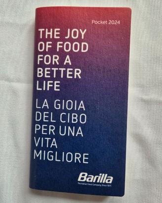Barilla Agenda Tascabile 2024 Edizione Dipendenti