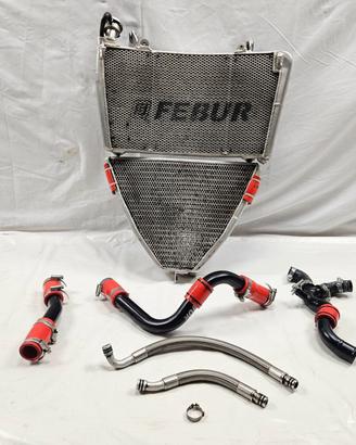 RADIATORE FEBUR COMPLETO PER DUCATI PANIGALE V4 V4