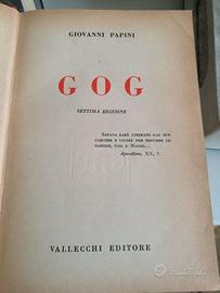 LIBRO " GOG "