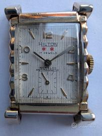 Hilton orologio americano cassa Tank Decó Graham