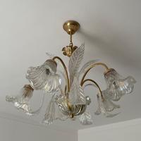 Lampadario neoclassico oro a 5 luci