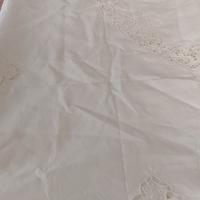 Coperta matrimoniale ricamata antica