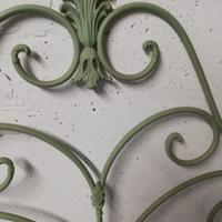 Testata letto matrimoniale in ferro battuto