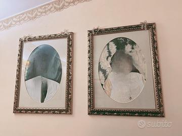 2 Cornici artigianali dorate  100x130