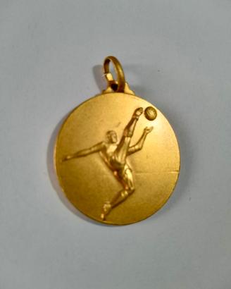 medaglia calcio a.c. Gozzano vintage 