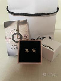 Orecchini Pandora stella polare