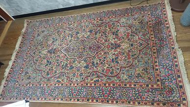 Tappeto persiano mano 150x254 Kashan/Kerman/Tabriz