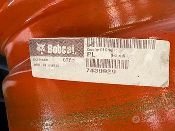 2 Cerchi bobcat originale 7430929 16.5 x 8.25