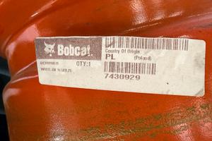 2 Cerchi bobcat originale 7430929 16.5 x 8.25