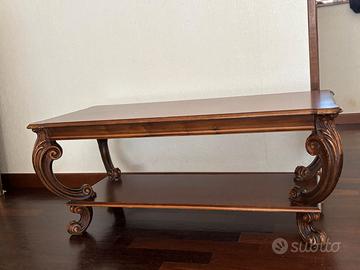 Tavolino da soggiorno stile antico