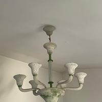 Lampadario in vetro di Murano