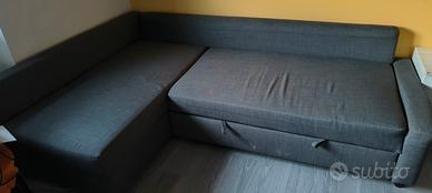 Divano letto contenitore angolare 