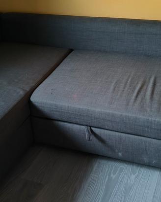 Divano letto contenitore angolare 