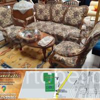 Codice: 3633 SALOTTO STILE BAROCCO CON CORNICE IN