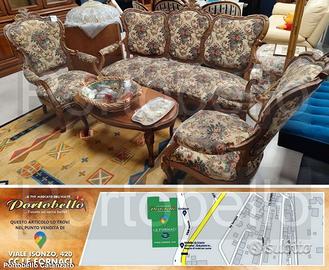 Codice: 3633 SALOTTO STILE BAROCCO CON CORNICE IN