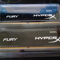 RAM Fury Hyper X DDR4 16Gb 2666MHz