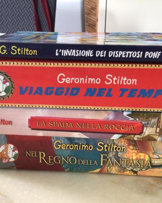4 Libri Geronimo Stilton